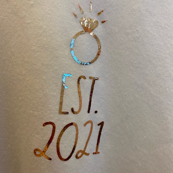 Rae Dunn Bride Hoodie Est.2021 - Picture 4 of 5